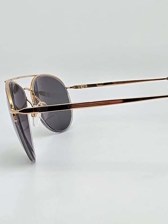 Daniel Swarovski S601 20 6051 23 KT GP Gold Aviator Sunglasses FRAME ONLY 58mm main image 8